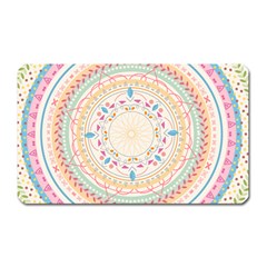 Mandala Pattern Magnet (rectangular) by designsbymallika