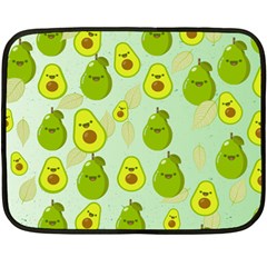 Avocado Love Fleece Blanket (mini) by designsbymallika