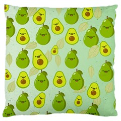 Avocado Love Large Cushion Case (one Side) by designsbymallika