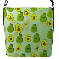 Avocado Love Flap Closure Messenger Bag (s) by designsbymallika