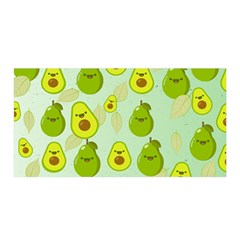 Avocado Love Satin Wrap by designsbymallika