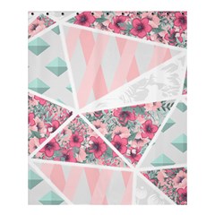 Pink Patchwork Shower Curtain 60  X 72  (medium)  by designsbymallika