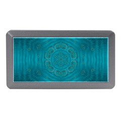 Spiritual Sun Is Raising Over The Peace Of Mind Sea Memory Card Reader (mini) by pepitasart