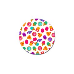 Candies Are Love Golf Ball Marker by designsbymallika