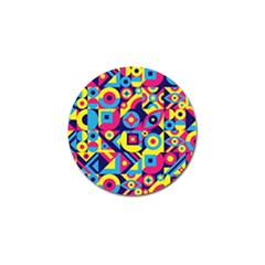 Doodle Pattern Golf Ball Marker by designsbymallika