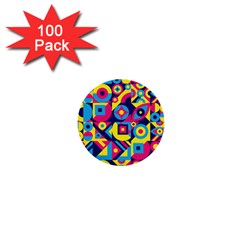 Doodle Pattern 1  Mini Buttons (100 Pack)  by designsbymallika