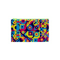 Doodle Pattern Cosmetic Bag (xs) by designsbymallika