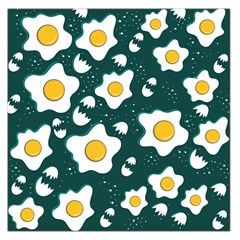 Wanna Have Some Egg? Large Satin Scarf (square) by designsbymallika