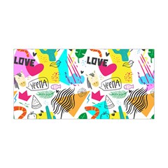 Doodle Pattern Yoga Headband by designsbymallika