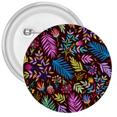 Tropical Print  3  Buttons by designsbymallika