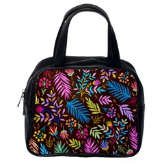 Tropical Print  Classic Handbag (one Side) by designsbymallika