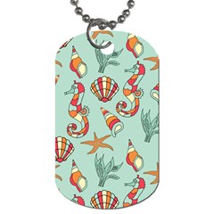 Coral Love Dog Tag (two Sides) by designsbymallika