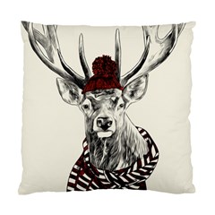 Xmas Deer Cushion Case (two Sided) 