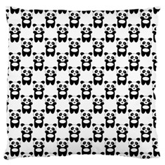 Pattern Bébé Panda Standard Flano Cushion Case (two Sides) by kcreatif
