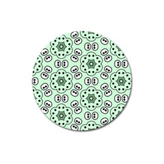 Texture Dots Pattern Magnet 3  (round) by Alisyart