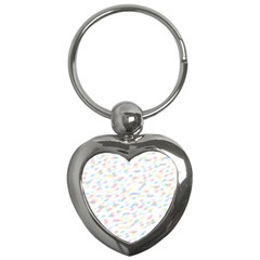 Texture Background Pastel Box Key Chain (heart) by HermanTelo