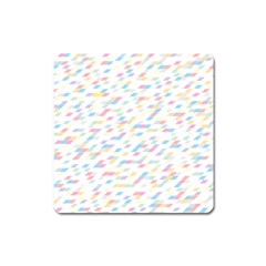 Texture Background Pastel Box Square Magnet