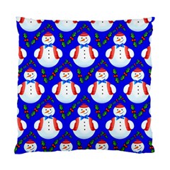 Seamless Snow Cool Standard Cushion Case (two Sides) by HermanTelo