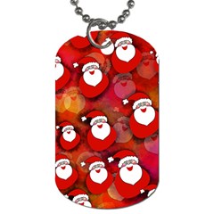 Santa Clause Dog Tag (one Side) by HermanTelo