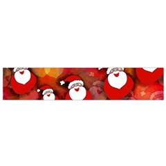 Santa Clause Small Flano Scarf by HermanTelo