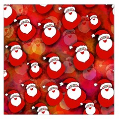 Santa Clause Large Satin Scarf (square) by HermanTelo