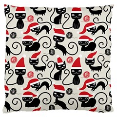 Cute Christmas Seamless Pattern Vector Standard Flano Cushion Case (two Sides)