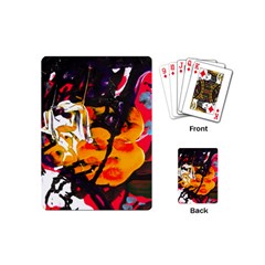 Consolation Before Battle 1 1 Playing Cards Single Design (mini) by bestdesignintheworld