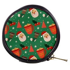 Colorful Funny Christmas Pattern Mini Makeup Bag