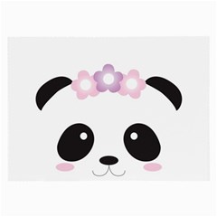 Panda Face Large Glasses Cloth (2 Sides) by PhotoThisxyz