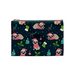 Pattern Christmas Funny Cosmetic Bag (medium)