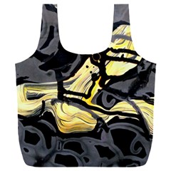 Motion And Emotion 1 2 Full Print Recycle Bag (xxl) by bestdesignintheworld