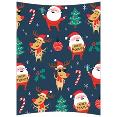 Funny Christmas Pattern Back Support Cushion by Vaneshart