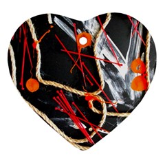 Collage 1 1 Ornament (heart) by bestdesignintheworld