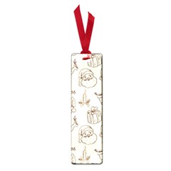 Vintage Christmas Pattern Small Book Marks