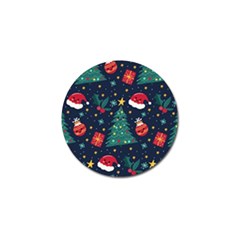 Colorful Funny Christmas Pattern Golf Ball Marker (10 pack)