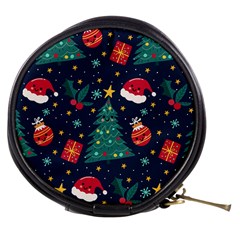 Colorful Funny Christmas Pattern Mini Makeup Bag