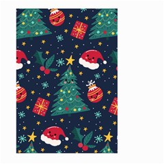 Colorful Funny Christmas Pattern Large Garden Flag (Two Sides)