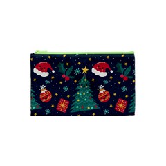 Colorful Funny Christmas Pattern Cosmetic Bag (XS)