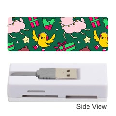 Funny Decoration Christmas Pattern Background Memory Card Reader (stick)