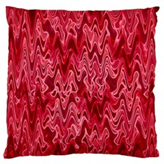 Background Abstract Surface Red Standard Flano Cushion Case (one Side)