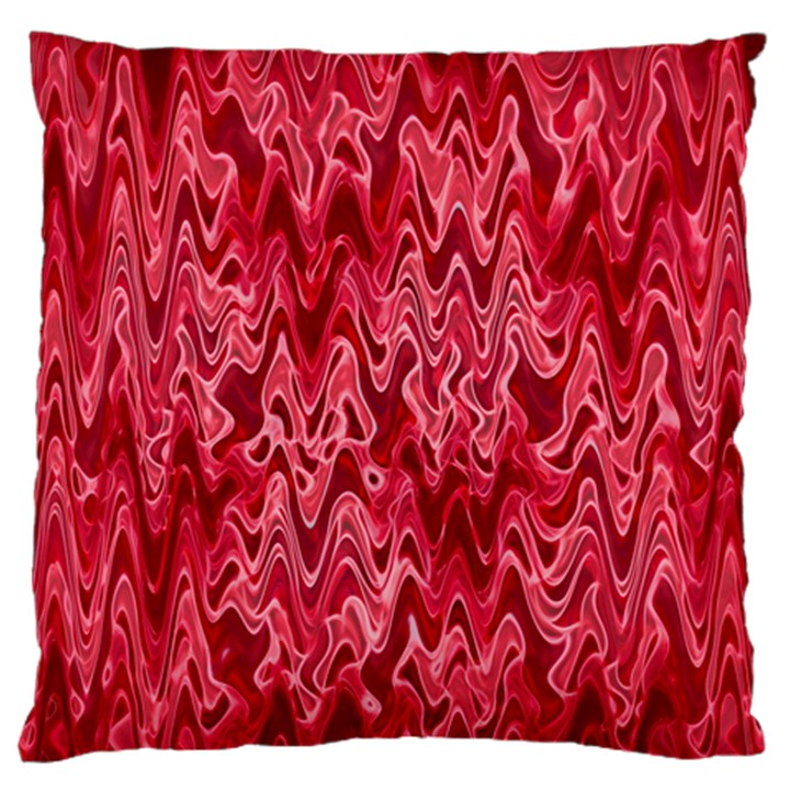 Background Abstract Surface Red Standard Flano Cushion Case (One Side)