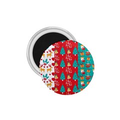 Funny Christmas Pattern 1 75  Magnets