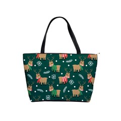 Cute Christmas Pattern Doodl Classic Shoulder Handbag