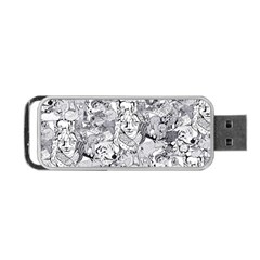 Animal Seamless Pattern Portable Usb Flash (two Sides)