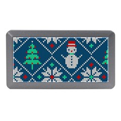 Knitted Christmas Pattern Memory Card Reader (mini)