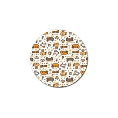 Animal Patterns Safari Golf Ball Marker (10 Pack) by Vaneshart