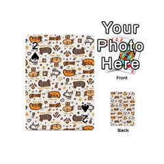 Animal Patterns Safari Playing Cards 54 Designs (mini) by Vaneshart