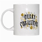 Merry Xmas White Coffee Mug Left