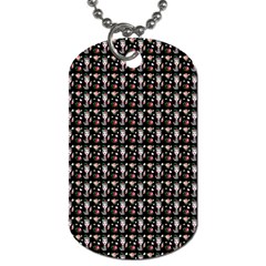 Chrix Pat Black Dog Tag (two Sides)