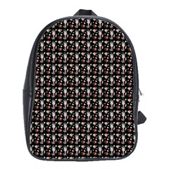 Chrix Pat Black School Bag (large)